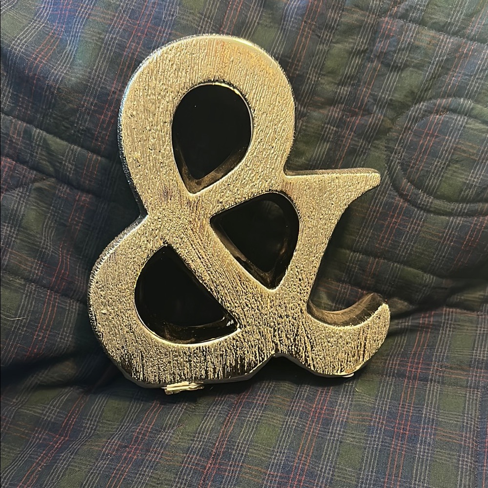 Silver & AND & Decorative Piece